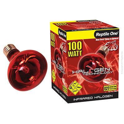 Reptile One Halogen Infrared 100W-Habitat Pet Supplies