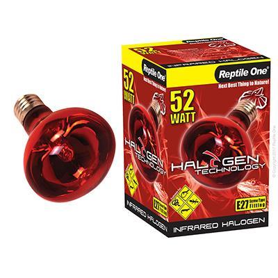Reptile One Halogen Infrared 52W-Habitat Pet Supplies