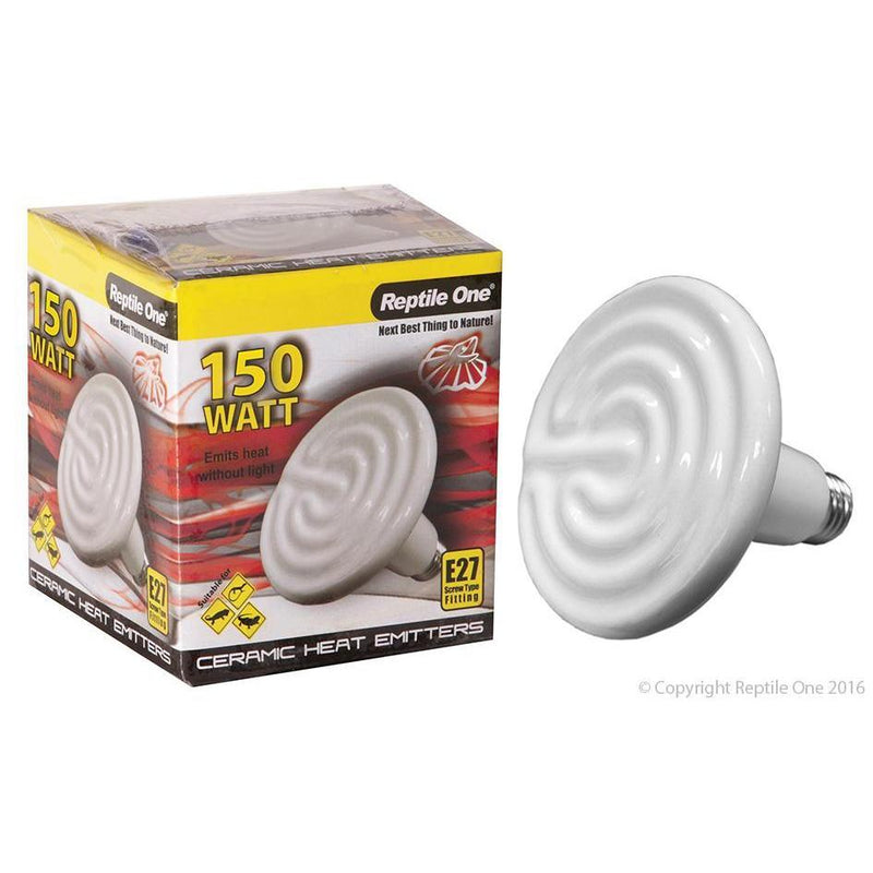 Reptile One Heat Lamp Ceramic 150W E27-Habitat Pet Supplies