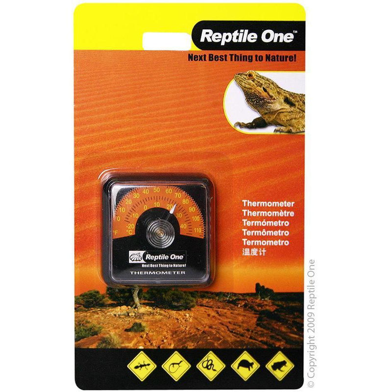 Reptile One Thermometer Economy Stick On-Habitat Pet Supplies