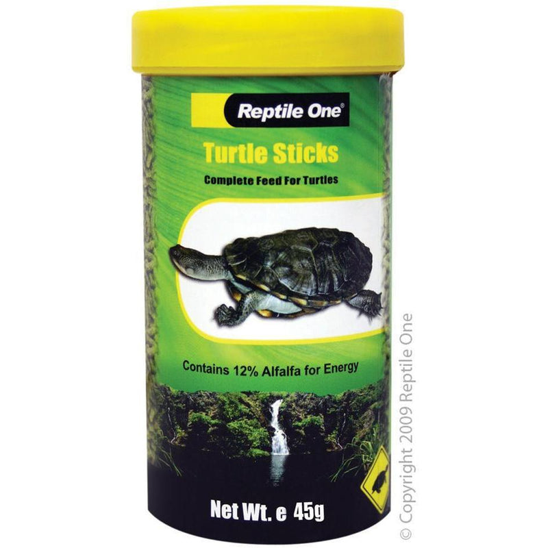 Reptile One Turtle Stick Food 45G-Habitat Pet Supplies