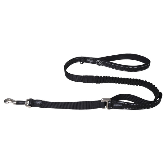 Rogz Classic Control Extra Large Long Dog Lead Black