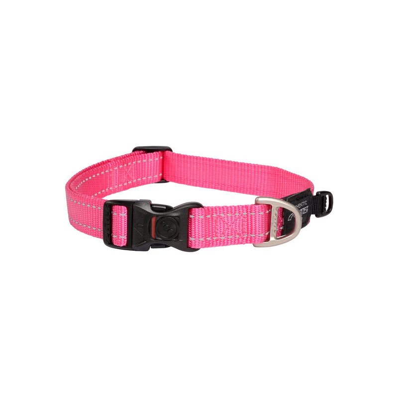 Rogz Classic Large Dog Collar Pink-Habitat Pet Supplies