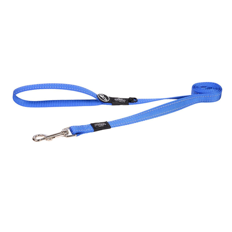 Rogz Classic Large Dog Lead Blue (+_+)-Habitat Pet Supplies