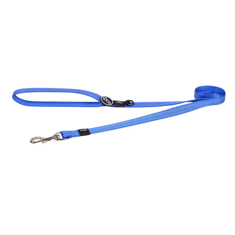 Rogz Classic Medium Dog Lead Blue (+_+)-Habitat Pet Supplies