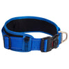 Rogz Classic Padded Dog Collar Blue Extra Extra Large***-Habitat Pet Supplies