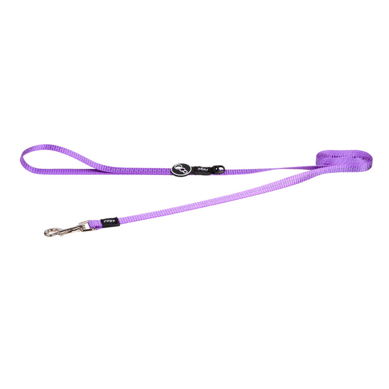 Rogz Classic Small Dog Lead Purple-Habitat Pet Supplies