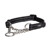 Rogz Control Medium Dog Obedience Collar Black-Habitat Pet Supplies