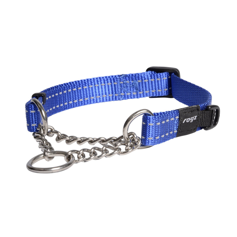 Rogz Control Medium Dog Obedience Collar Blue-Habitat Pet Supplies