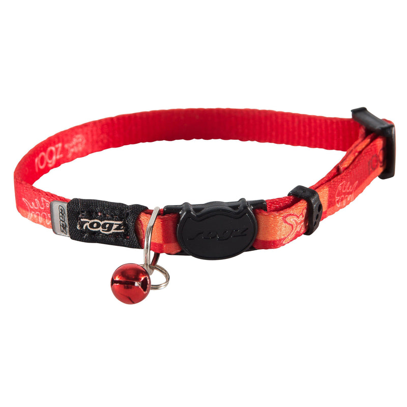 Rogz KiddyCat Safeloc Extra Small Cat Collar Tango (+_+)-Habitat Pet Supplies