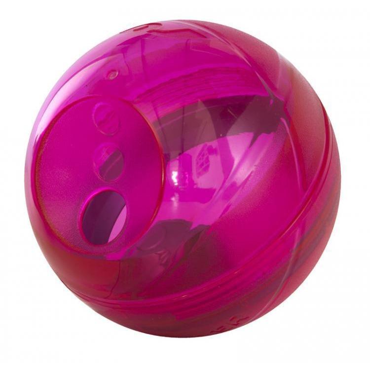 Rogz Tumbler Dog Toy Pink (+_+)-Habitat Pet Supplies