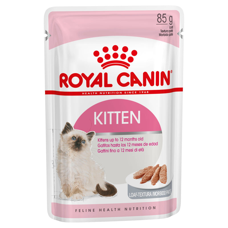 Royal Canin Cat Kitten Instinctive with Loaf Wet Food Pouch 85g-Habitat Pet Supplies
