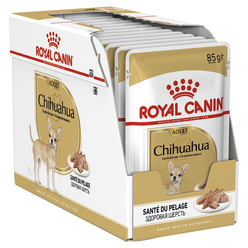 Royal Canin Dog Chihuahua Adult Wet Food Pouches 85g x 12-Habitat Pet Supplies