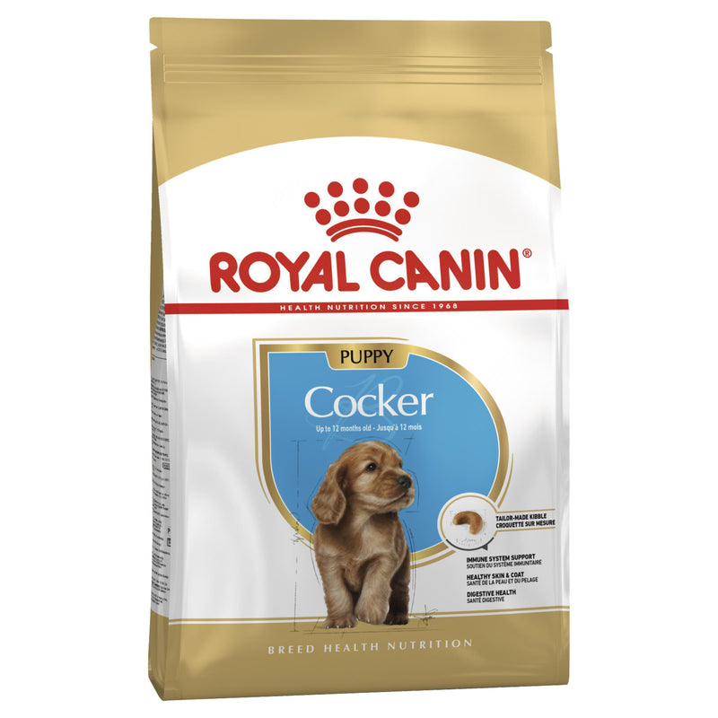 Royal Canin Dog Cocker Spaniel Puppy Dry Food 3kg-Habitat Pet Supplies