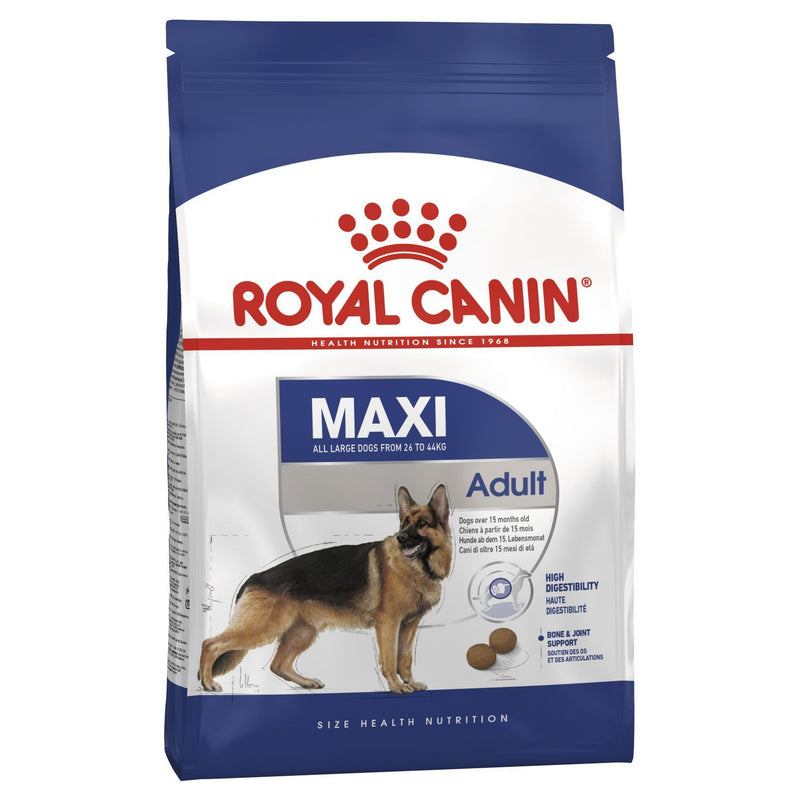 Royal Canin Dog Maxi Adult Dry Food 15kg-Habitat Pet Supplies