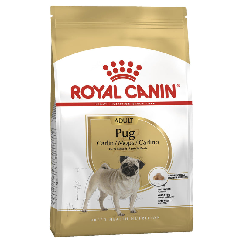 Royal Canin Dog Pug Adult Dry Food 7.5kg-Habitat Pet Supplies