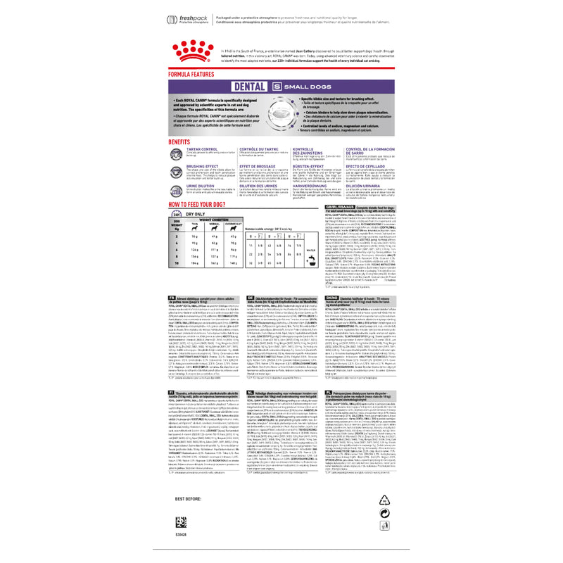 Royal Canin Veterinary Diet Dog Dental Small Dog Dry Food 1.5kg