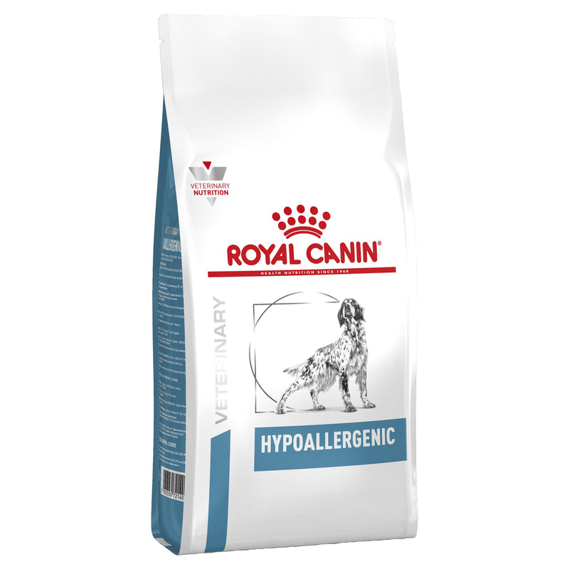 Royal Canin Veterinary Diet Dog Hypoallergenic Dry Food 14kg-Habitat Pet Supplies