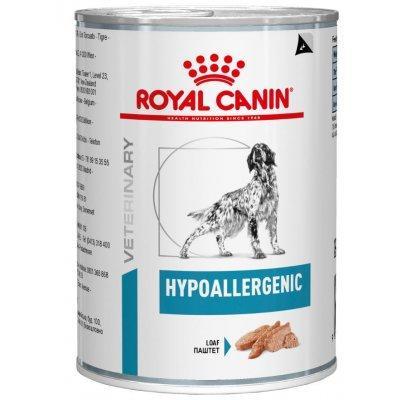Royal Canin Veterinary Diet Dog Hypoallergenic Wet Food 400g x 12-Habitat Pet Supplies