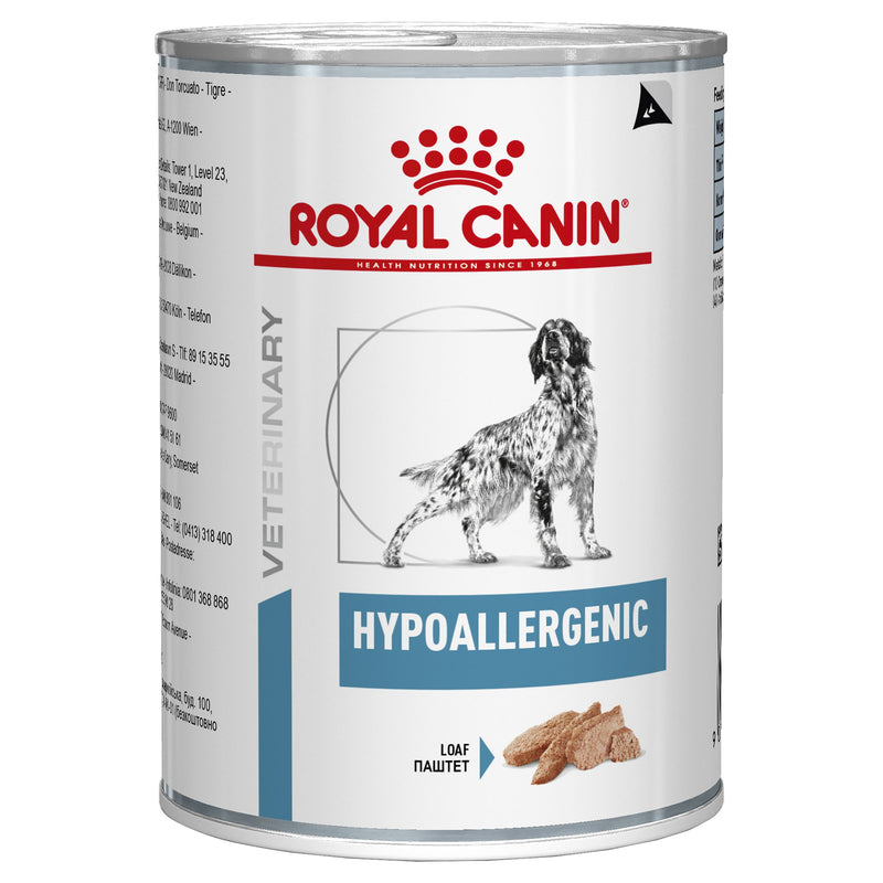 Royal Canin Veterinary Diet Dog Hypoallergenic Wet Food 400g-Habitat Pet Supplies