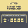 Rufus & Coco Wee Kitty Bamboo Odour Control Clumping Cat Litter 2kg