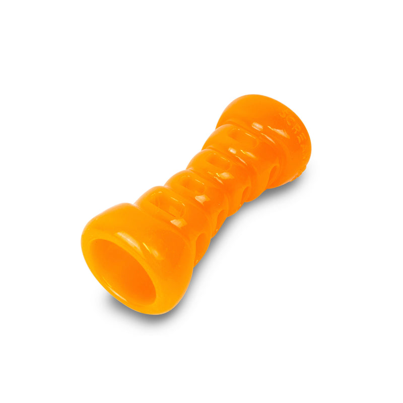 Scream Xtreme Treat Bone Extra Large Orange Dog Toy