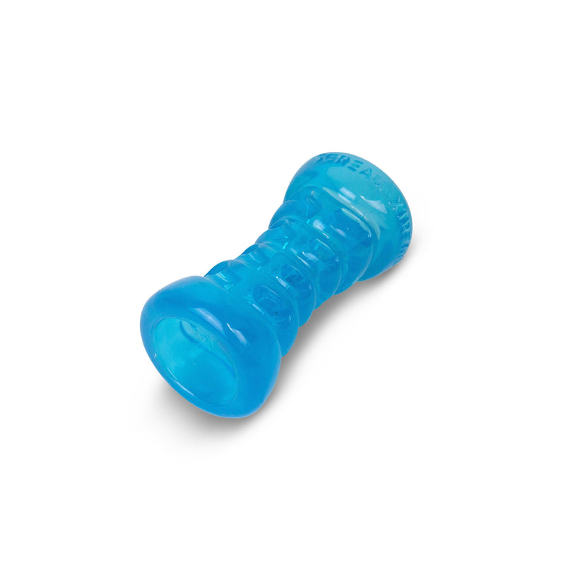 Scream Xtreme Treat Bone Medium/Large Blue Dog Toy
