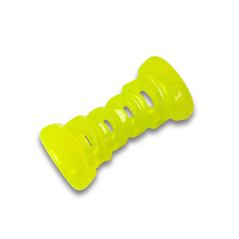 Scream Xtreme Treat Bone Medium/Large Green Dog Toy