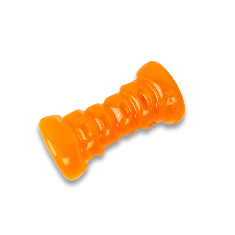 Scream Xtreme Treat Bone Medium/Large Orange Dog Toy