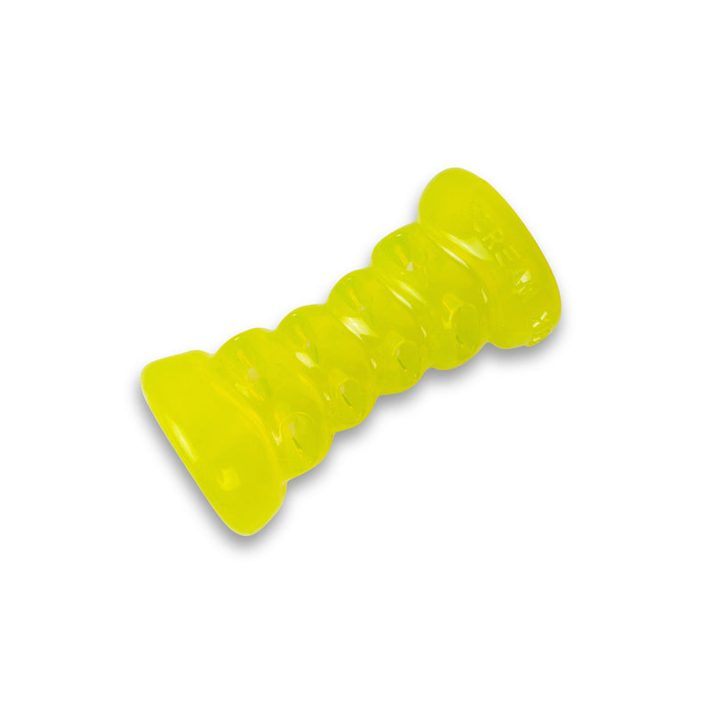 Scream Xtreme Treat Bone Small Green Dog Toy