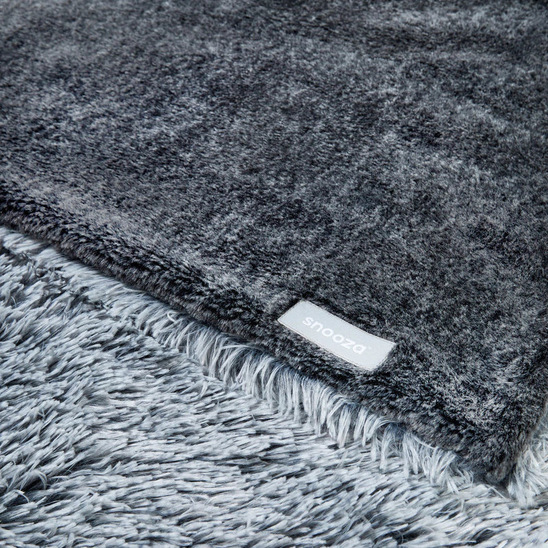 Snooza Calming Cuddler Silver Fox Pet Blanket Large
