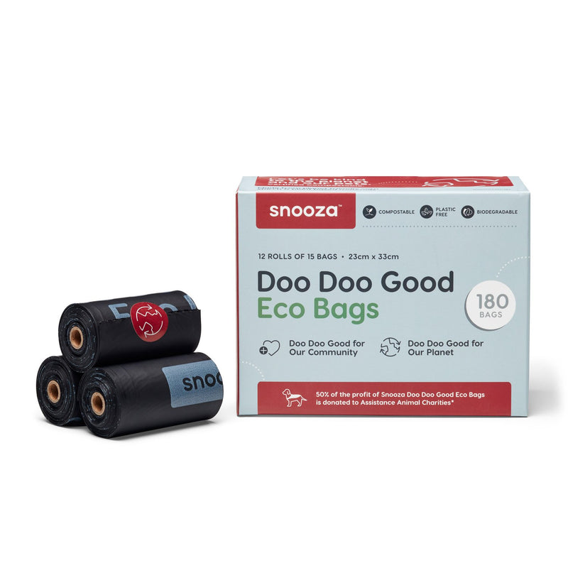 Snooza Doo Doo Good Dog Poop Bags 12 Pack-Habitat Pet Supplies