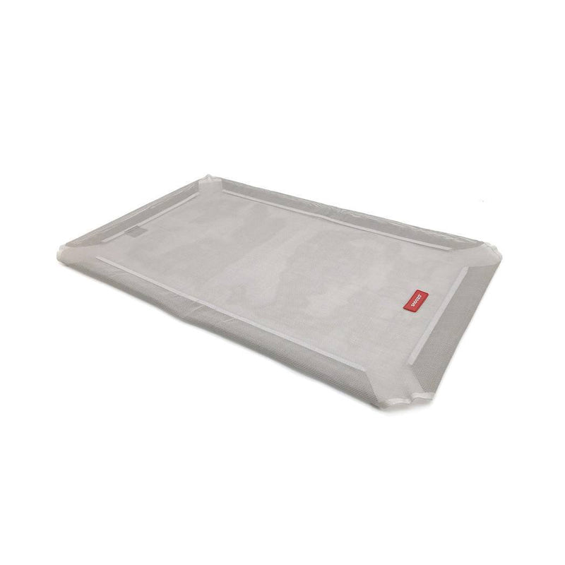 Snooza Flea-Free Raised Dog Bed Grey Replacement Cover Extra Large-Habitat Pet Supplies