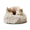 Snooza Hooded Cuddler Soothing and Calming Mink Dog and Cat Bed Small