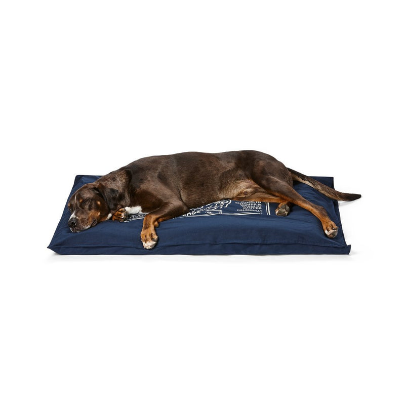 Snooza Organic Pet Futon Blue Dog Bed Original-Habitat Pet Supplies