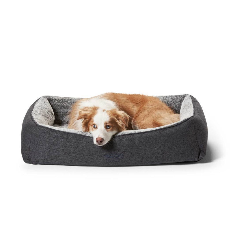 Snooza Snuggler Chinchilla Dog Bed Medium-Habitat Pet Supplies