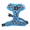 Soapy Moose Blueberries Adjustable Cat Harness Extra Small***-Habitat Pet Supplies