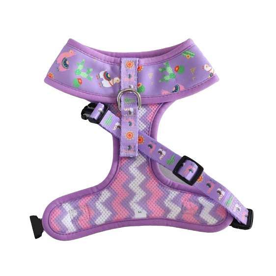 Soapy Moose Lovely Llamas Adjustable Cat Harness Small***