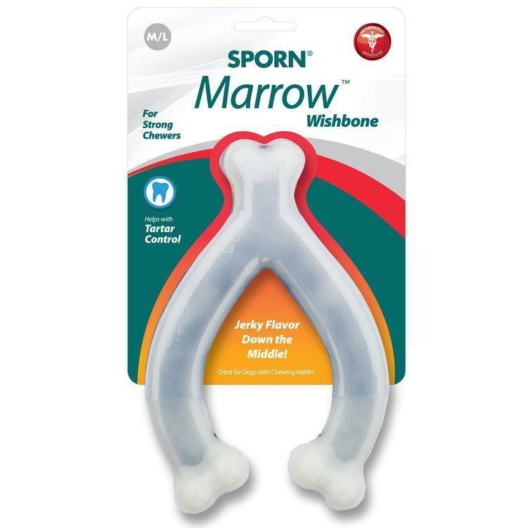 Sporn Marrow Wishbone Dog Toy-Habitat Pet Supplies