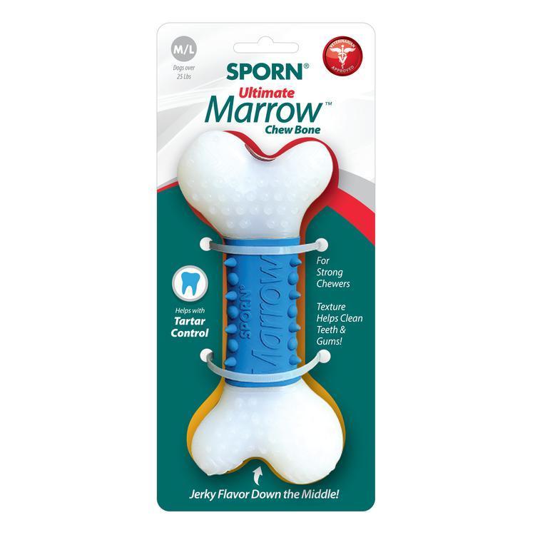 Sporn Ultimate Marrow Bone Dog Toy (+_+)-Habitat Pet Supplies