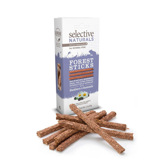 Supreme Selective Naturals Forest Sticks Guinea Pig Treats 60g ^._.^