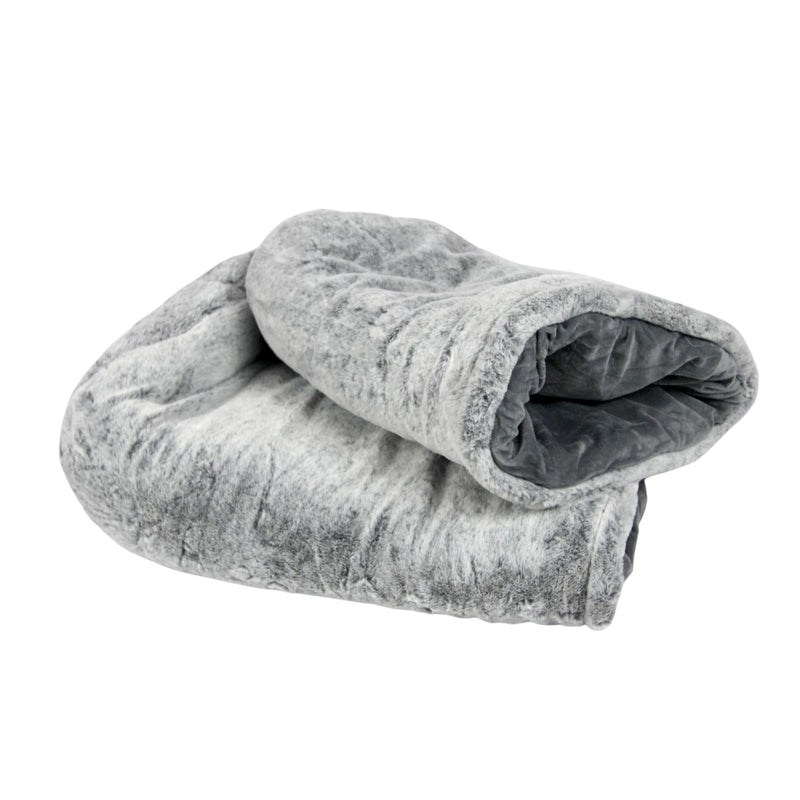 T&S Moonlight Grey Tunnel Cat Bed Large