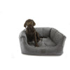 T&S Sorrento Ash Grey Dog Bed Large