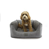 T&S Sorrento Ash Grey Dog Bed Medium