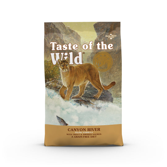 Taste of the Wild Cat Canyon River Trout and Salmon Dry Food 2kg