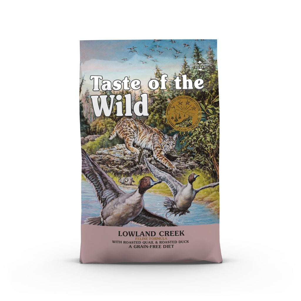 Taste of the Wild Cat Lowland Creek Quail and Duck Dry Food 2kg-Habitat Pet Supplies