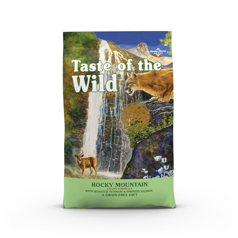 Taste of the Wild Cat Rocky Mountain Venison and Salmon Dry Food 2kg-Habitat Pet Supplies
