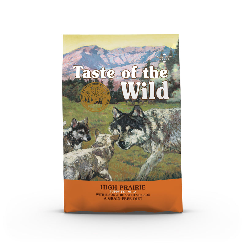 Taste of the Wild Dog High Prairie Bison and Venison Puppy Dry Food 2kg-Habitat Pet Supplies