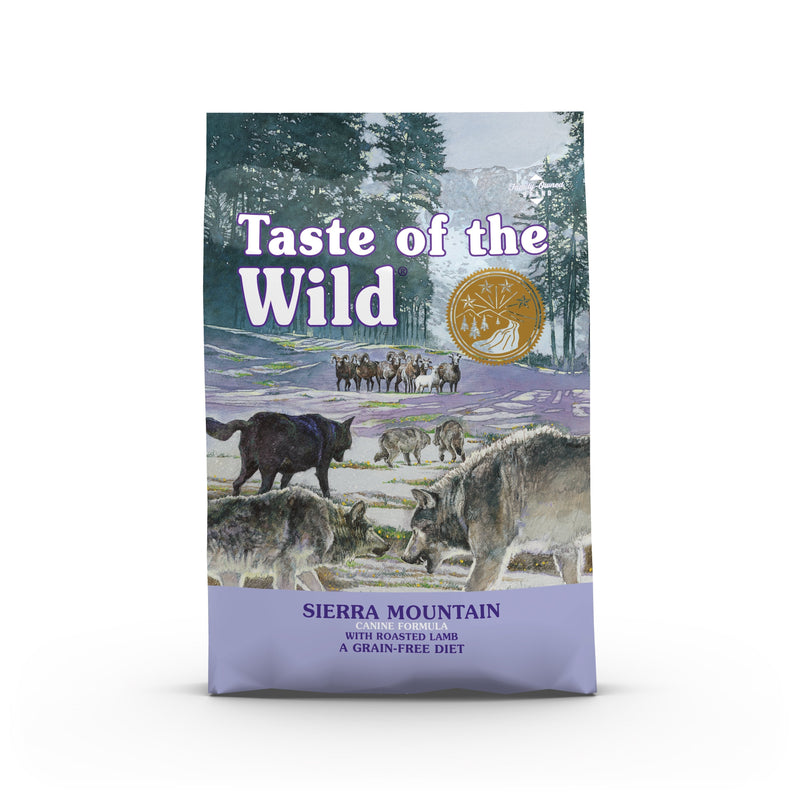 Taste of the Wild Dog Sierra Mountain Lamb Dry Food 5.6kg-Habitat Pet Supplies