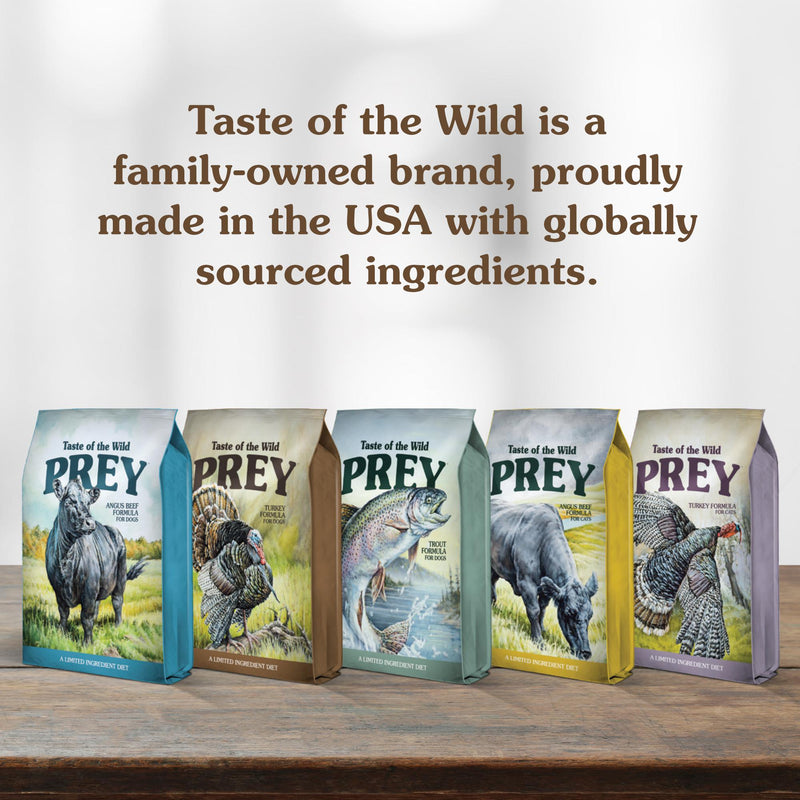 Taste of the Wild PREY Angus Beef Dry Dog Food 3.62kg